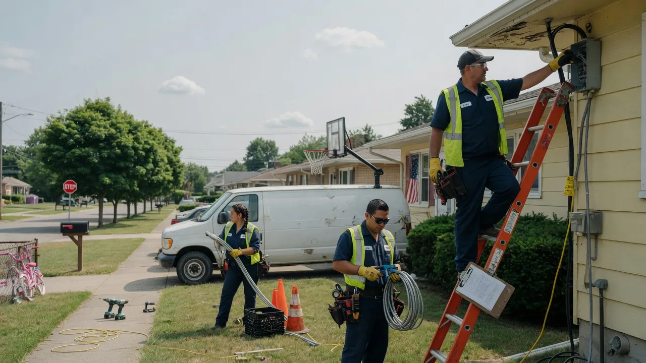Licensed Electrician in Morrisonville, IL near me